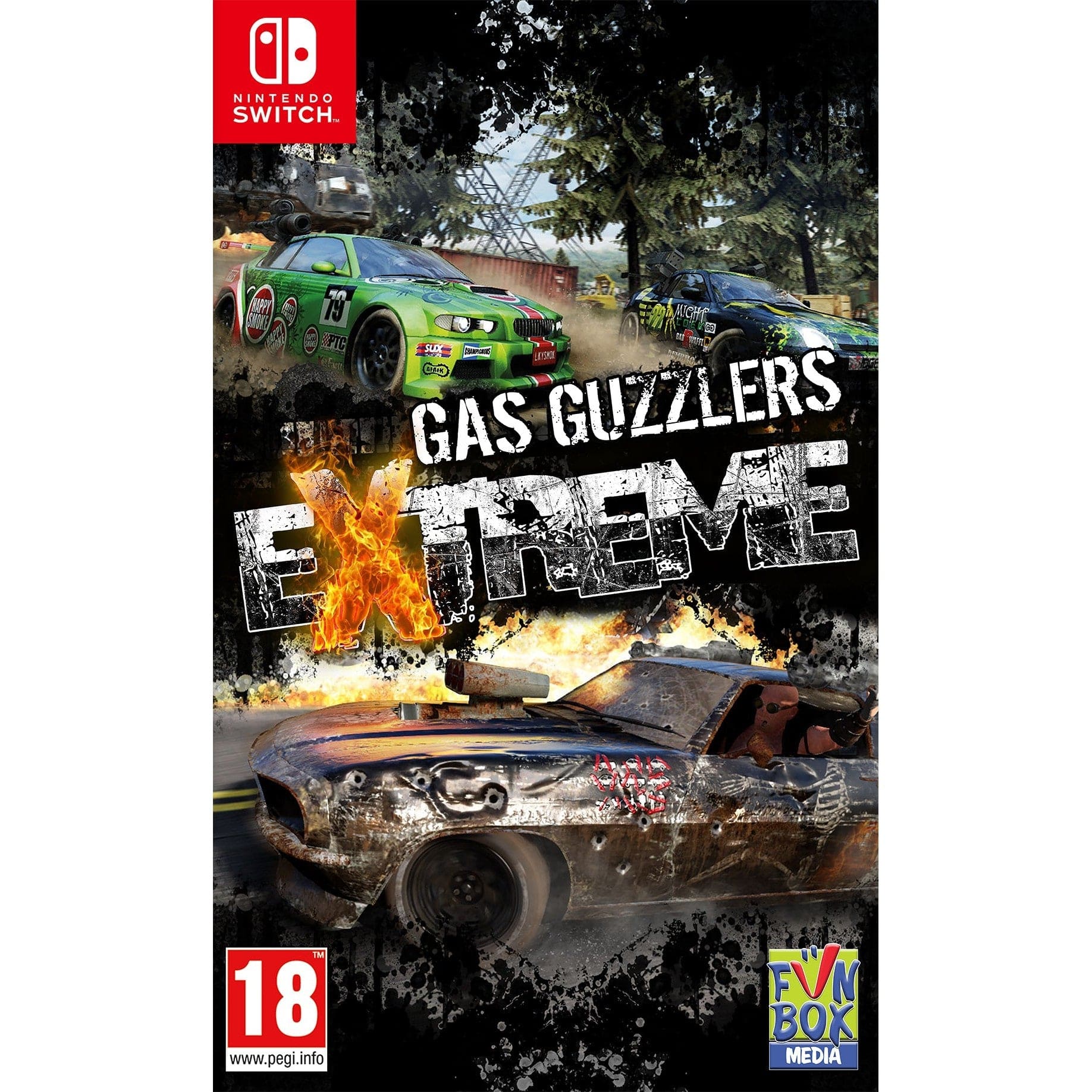 Gas Guzzlers Extreme - Nintendo Switch Combat Racing Game 5055377603793