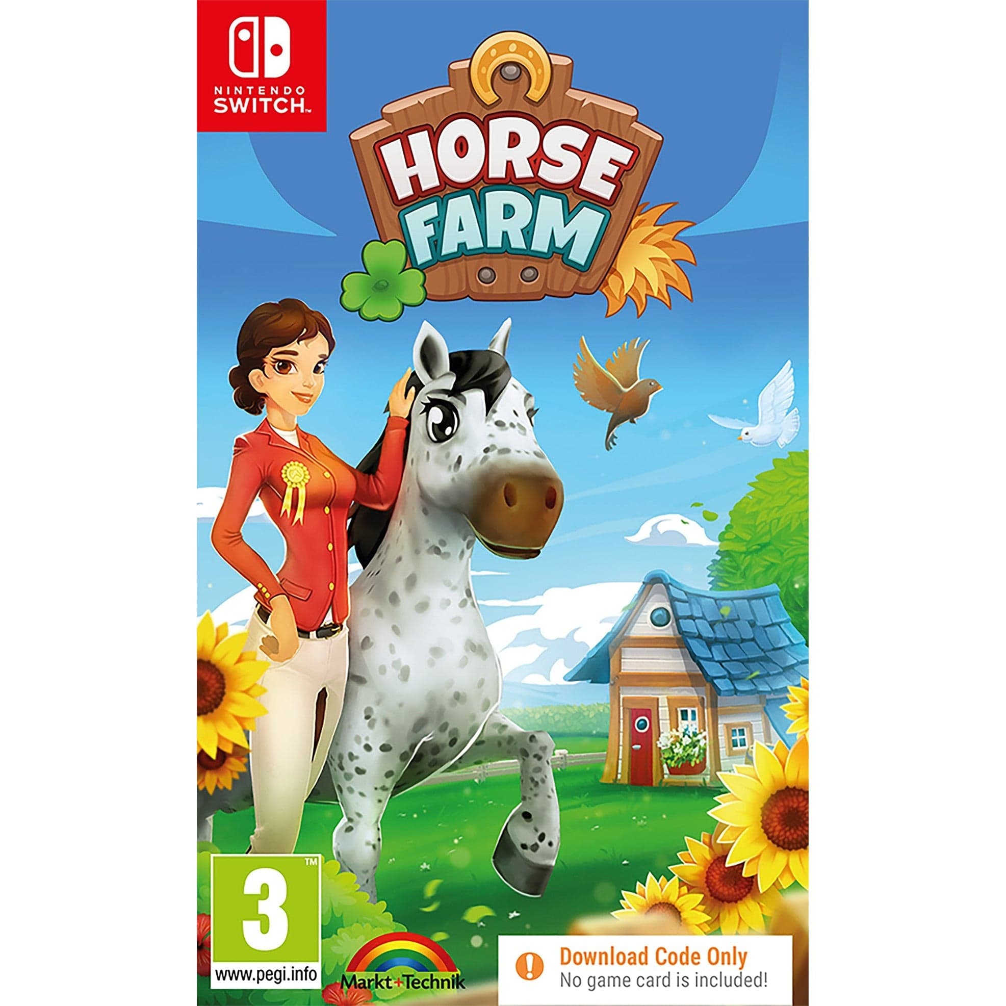 Horse Farm CIB - Nintendo Switch Game for Equestrian Fun 5055377604523