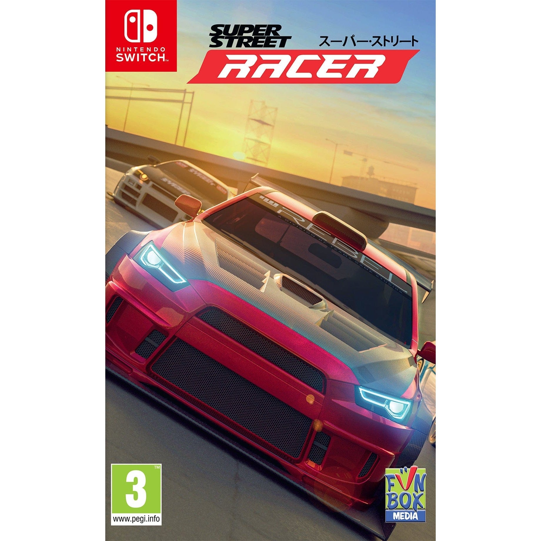 Super Street Racer - Nintendo Switch Arcade Racing Game 4260401950847