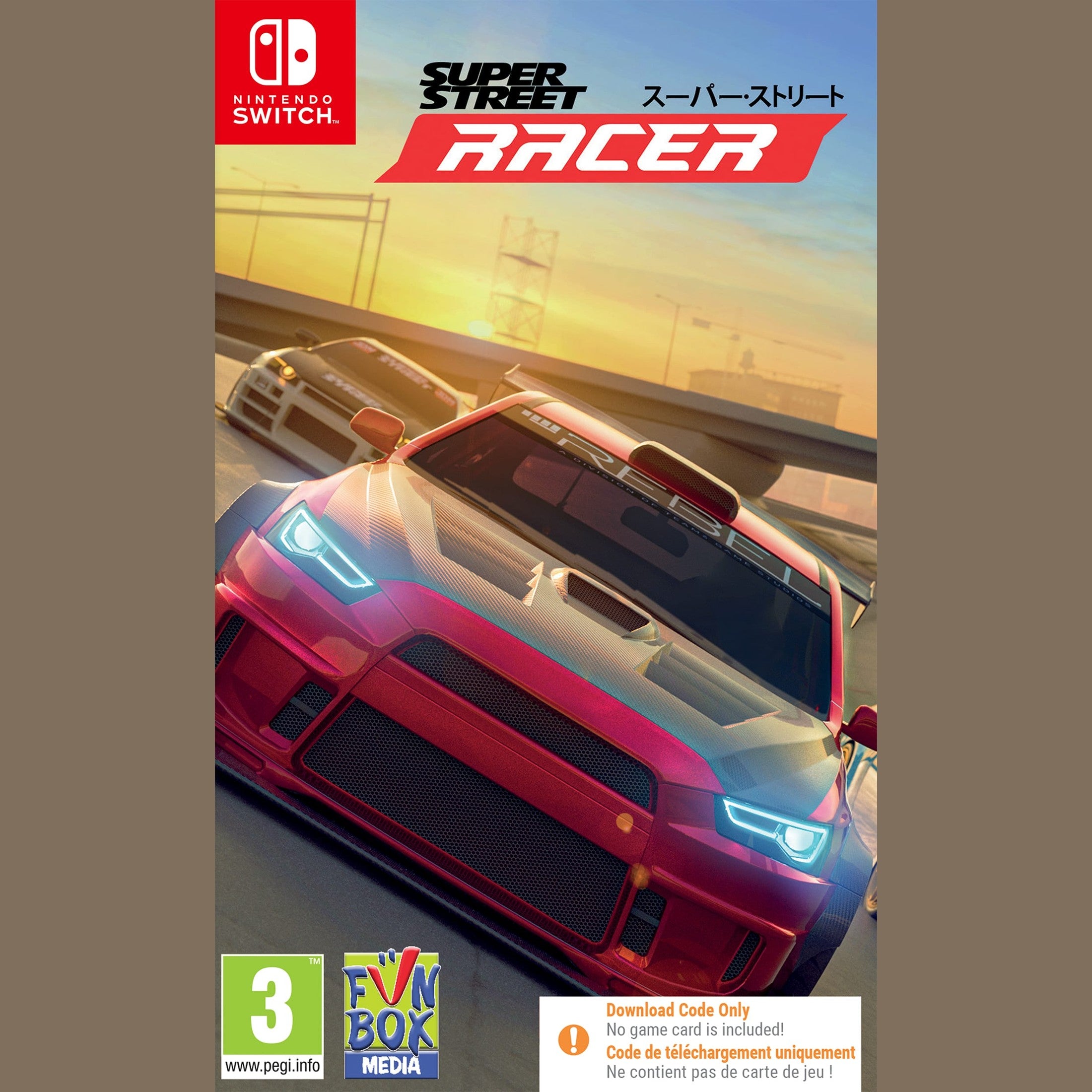 Super Street Racer - Nintendo Switch (Code in Box) 5055377604653