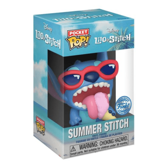 Funko Pocket Pop! & Tee - Disney - Summer Stitch
