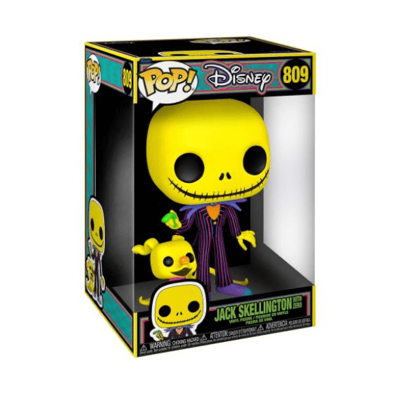 Funko Pop! Disney - Nightmare Before Christmas - 10" Blacklight Jack Skellington 889698639651