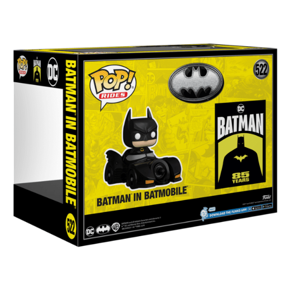 Funko Pop! Ride Deluxe - Batman 85th - Batman with Batmobile 889698806893