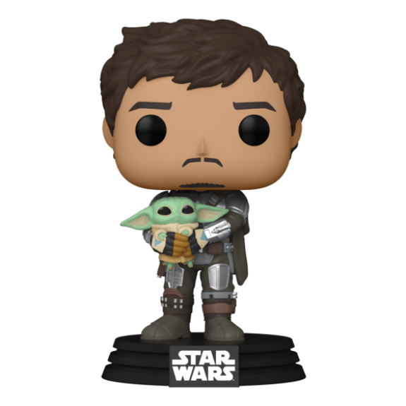 Funko Pop! Star Wars - Mandalorian - The Mandalorian with Grogu 889698545259