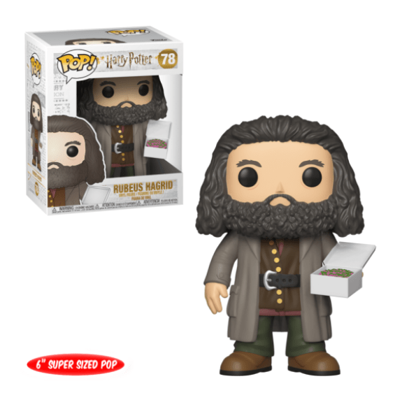 Funko Pop! Super 6" - Harry Potter S5 - Hagrid w/ Cake 889698355087