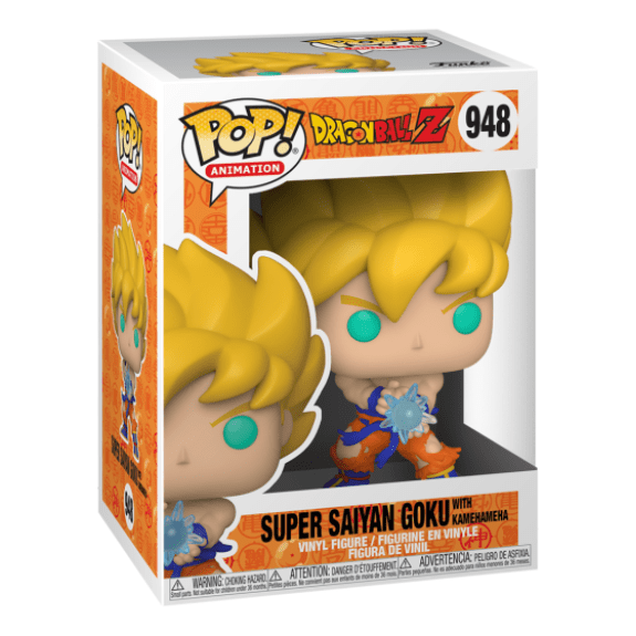 Funko Pop! Vinyl - Dragon Ball Z S9 - Super Saiyan Goku With Kamehameha - 948 889698486606