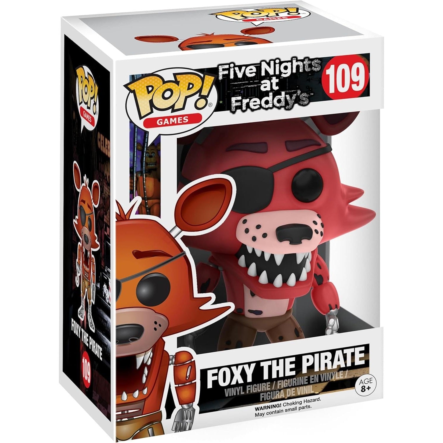 Funko Pop! Vinyl - Five Nights At Freddys - Foxy The Pirate Figure 889698110327