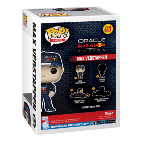 Funko Pop! Vinyl - Formula One - Max Verstappen