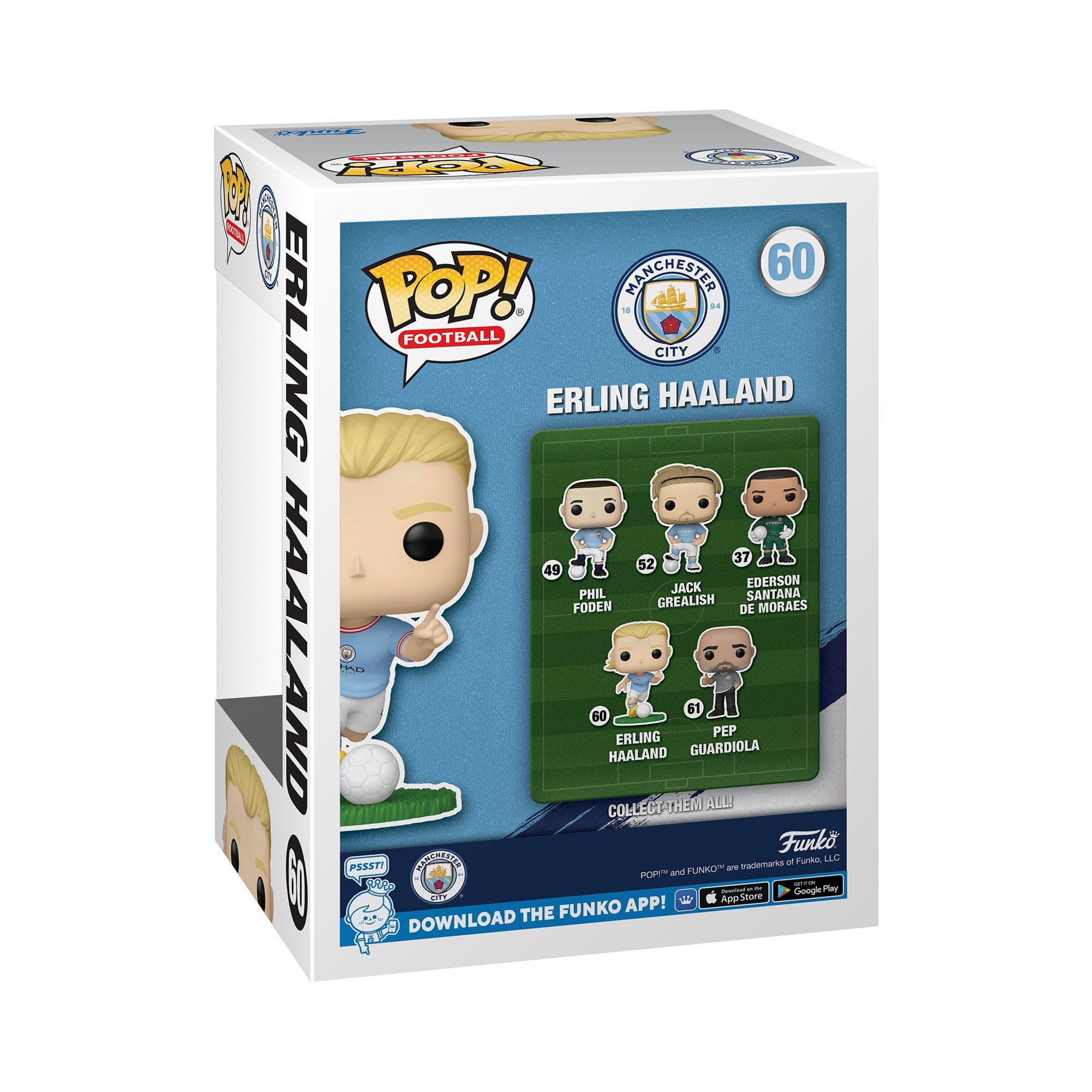Funko Pop! Vinyl - Manchester City - Erling Haaland 889698751131