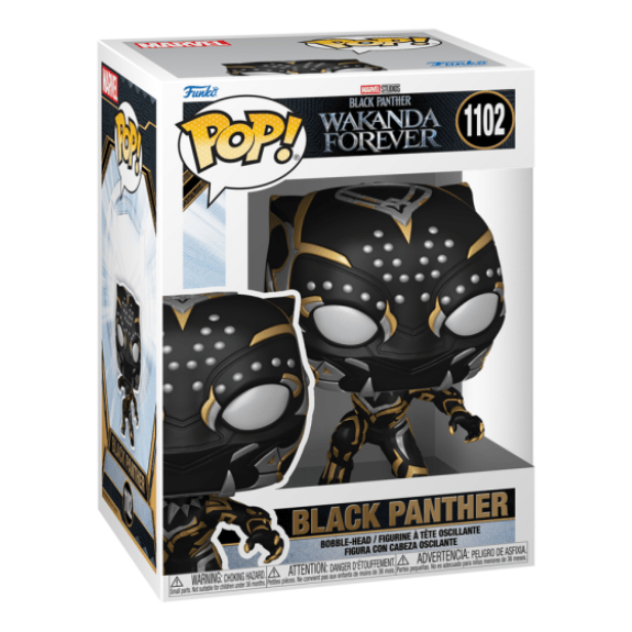 Funko Pop! Vinyl - Marvel - Black Panther Wakanda Forever - Black Panther - 1102 889698667180