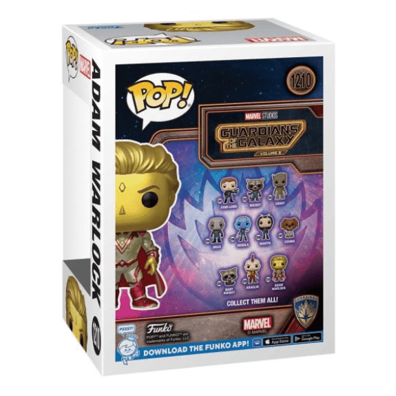 Funko Pop! Vinyl - Marvel - Guardians of the Galaxy 3 - Adam Warlock 889698675154