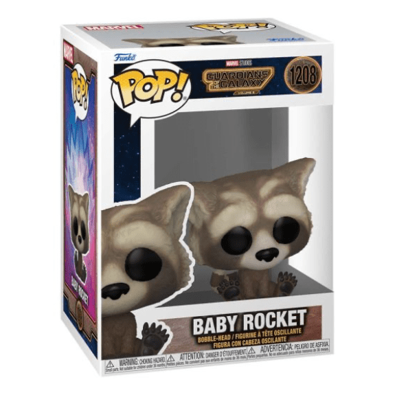 Funko Pop! Vinyl - Marvel - Guardians of the Galaxy 3 - Baby Rocket 889698675161