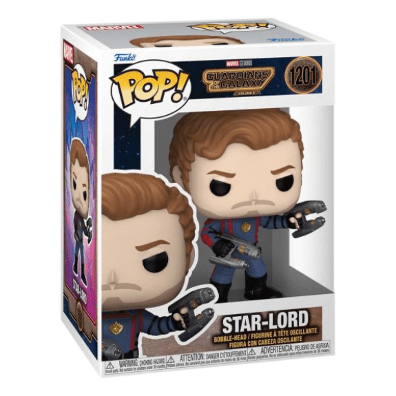 Funko Pop! Vinyl - Marvel - Guardians of the Galaxy 3 - Star-Lord - 1201 889698675086