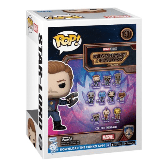 Funko Pop! Vinyl - Marvel - Guardians of the Galaxy 3 - Star-Lord - 1201 889698675086