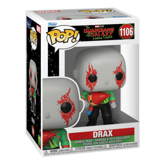 Funko Pop! Vinyl Marvel - Guardians of the Galaxy - Holiday Drax - 1106 889698643306