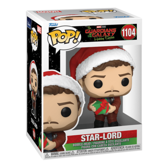 Funko Pop! Vinyl - Marvel - Guardians of the Galaxy - Holiday Star-Lord - 1104 889698643337