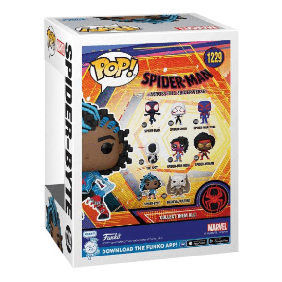 Funko Pop! Vinyl - Marvel - Spider-Man Across The Spiderverse - Spider-Byte - 1229 889698657280