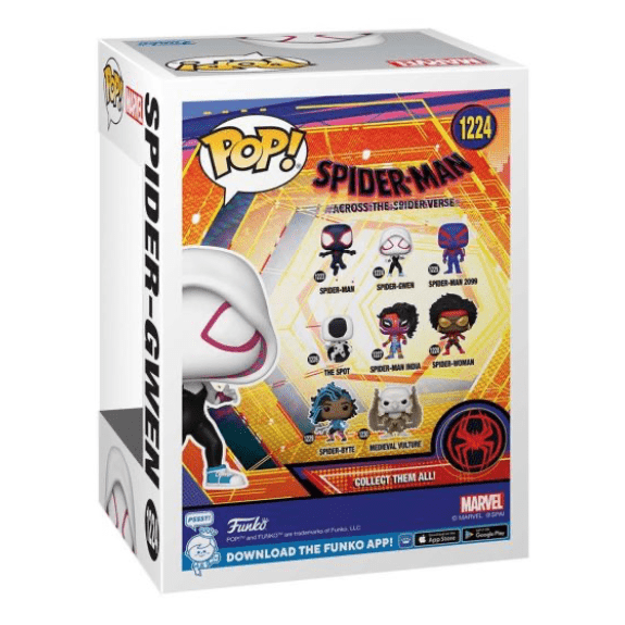 Funko Pop! Vinyl - Marvel - Spider-Man Across The Spiderverse - Spider-Gwen - 1224 889698657235