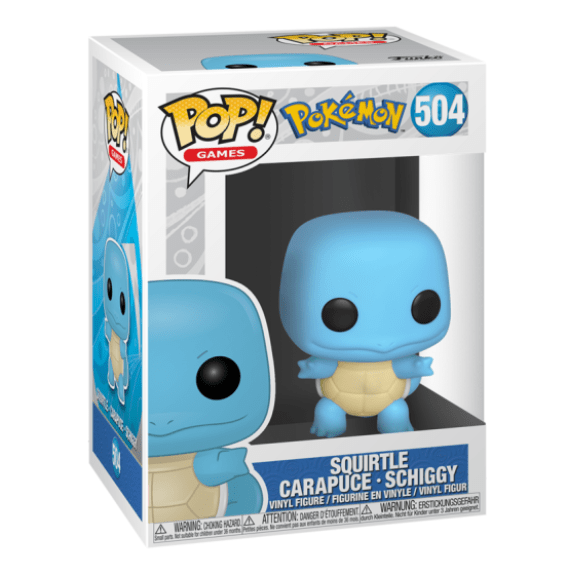 Funko Pop! Vinyl - Pokemon - Squirtle 889698504027