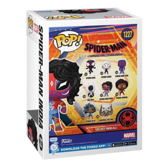 Funko Pop! Vinyl - Spider-Man Across The Spiderverse - Spider-Man India - 1227 889698657266