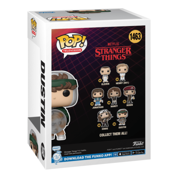 Funko Pop! Vinyl - Stranger Things Season 4 - Dustin with Shield