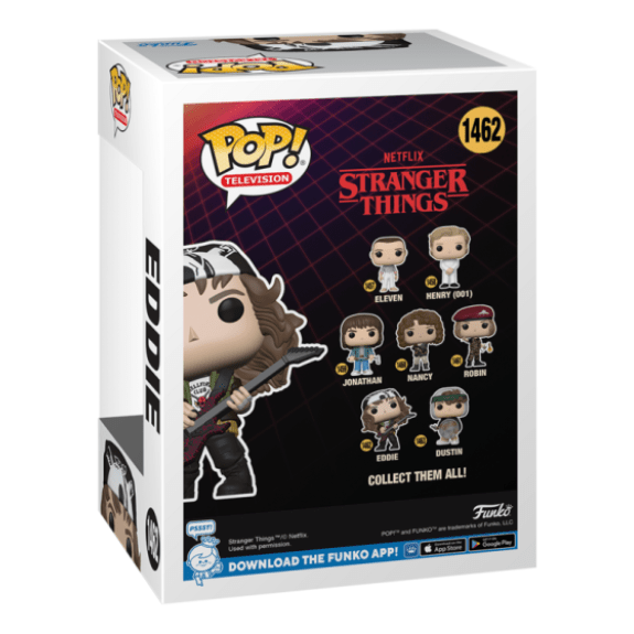 Funko Pop! Vinyl - Stranger Things Season 4 - Eddie with Guitar