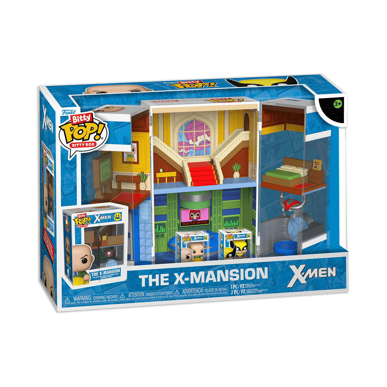 Bitty Boxes - X-Men - Xavier's School