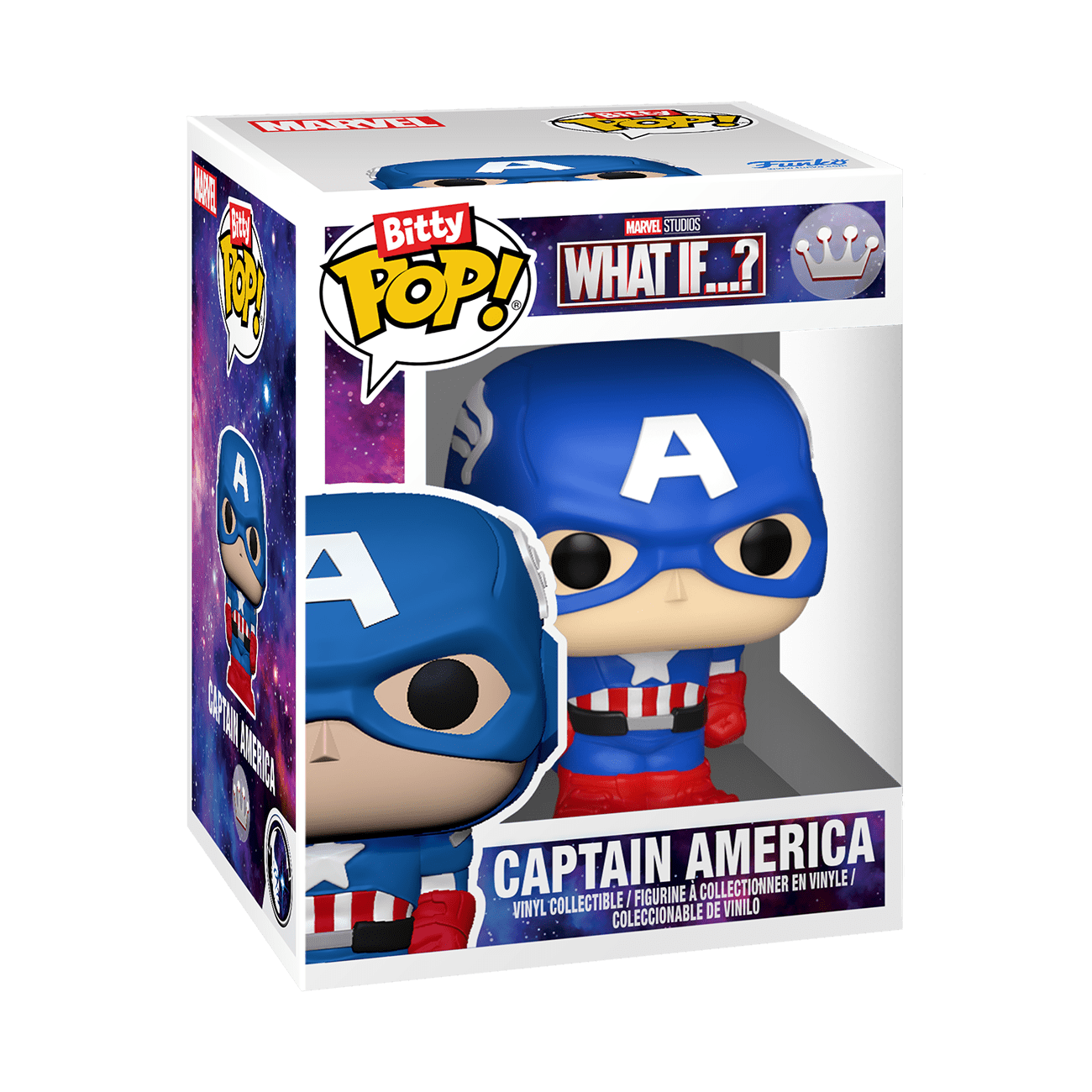 Bitty Pop! Bots - Marvel What If -Capt Amrca w/Cap