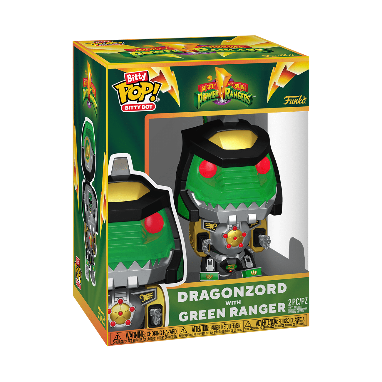 Bitty Pop! Bots - Power Rangers - Dragon Zord w/GR