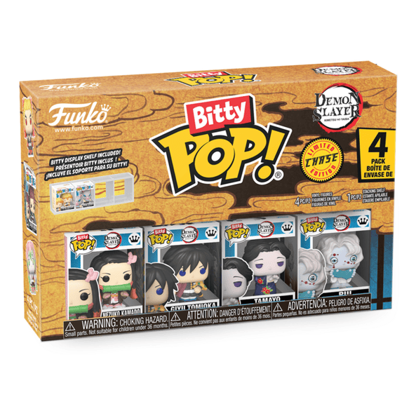 Bitty POP: Demon Slayer - Nezuko 4 Pack