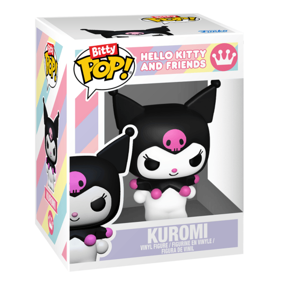 Bitty Pop! - Hello Kitty - 4 Pack - Kuromi, Hello Kitty, My Melody (Choose your Chase)