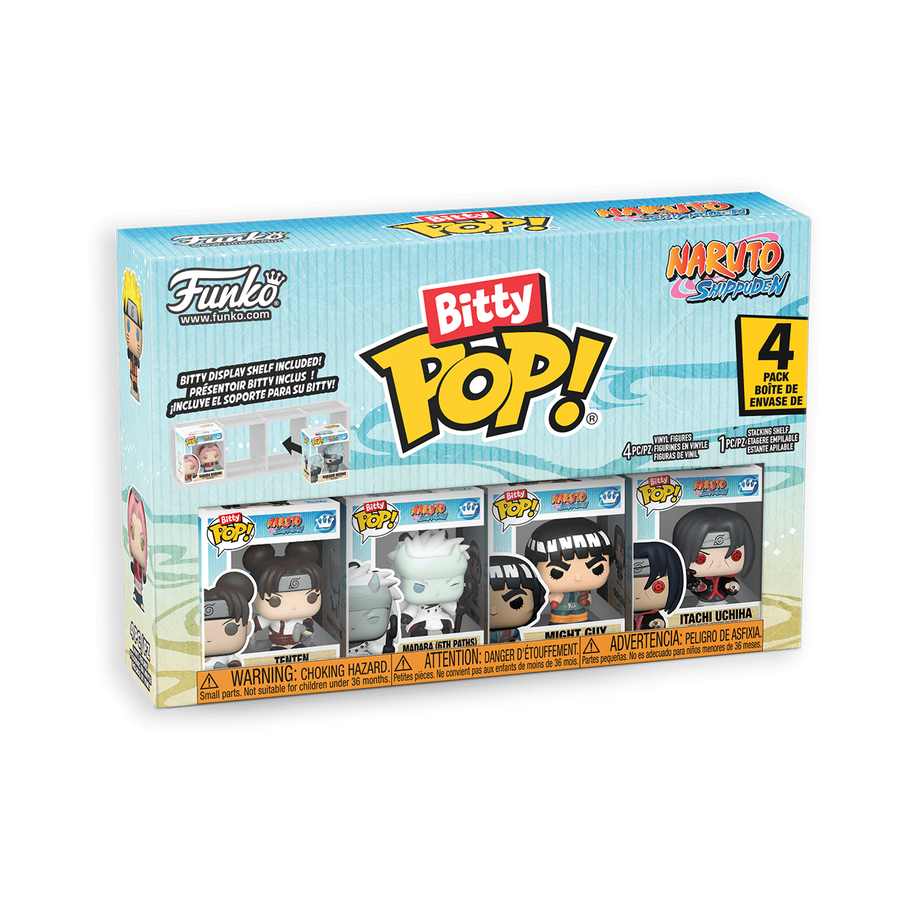 Bitty POP: Naruto Shippuden - Battles 4 Pack