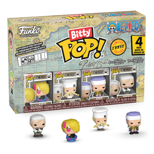 Bitty POP: One Piece Asst 4 Pack