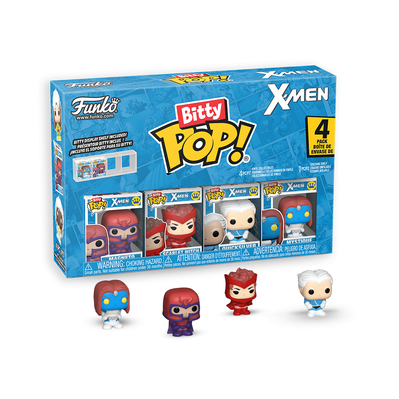 Bitty POP: X-Men - Magneto 4 Pack