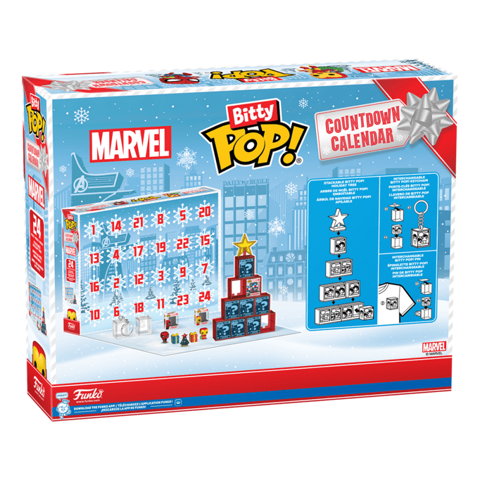 Funko Bitty Countdown Calendar Marvel Comics