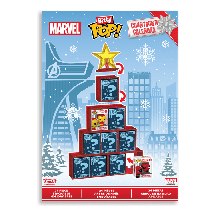 Funko Bitty Countdown Calendar Marvel Comics