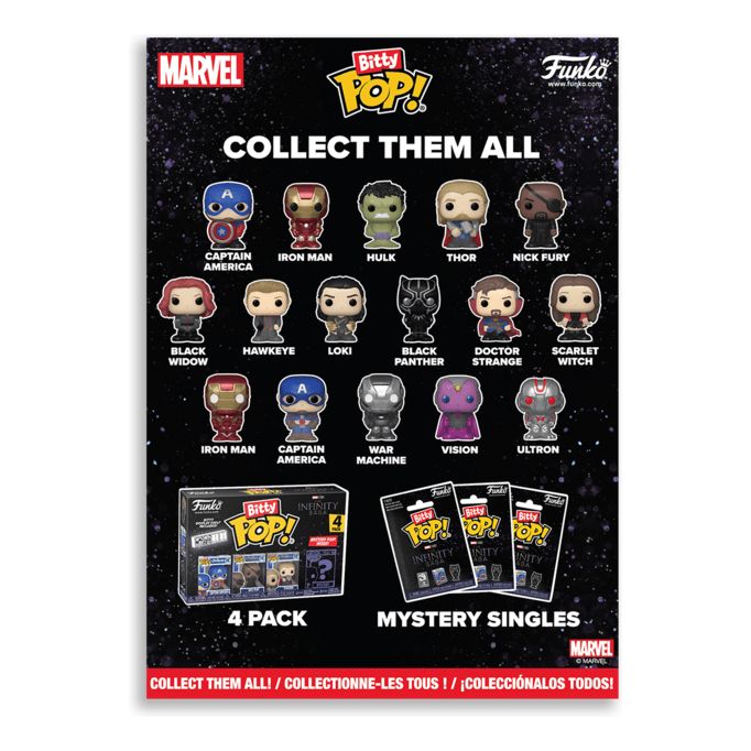 Funko Bitty Countdown Calendar Marvel Comics