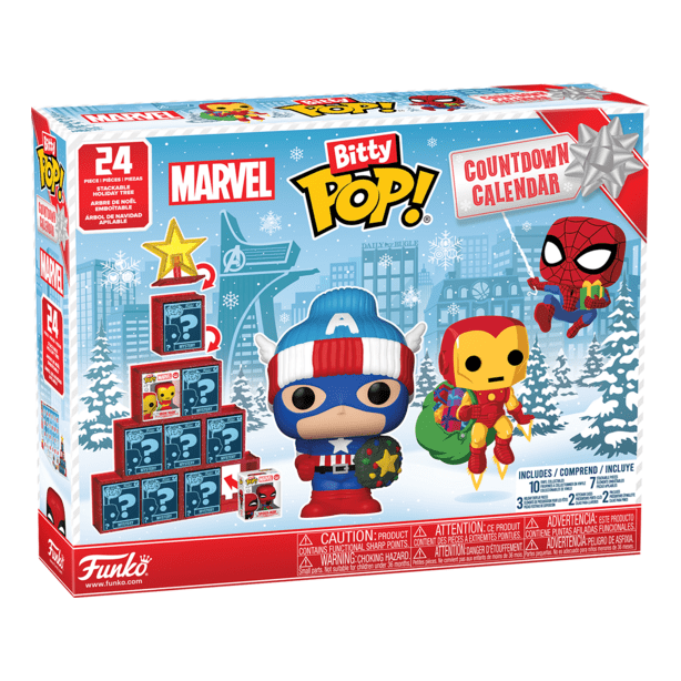 Funko Bitty Countdown Calendar Marvel Comics