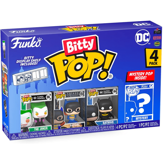 Funko Bitty Pop! 4-Pack - DC- The Joker 889698763394