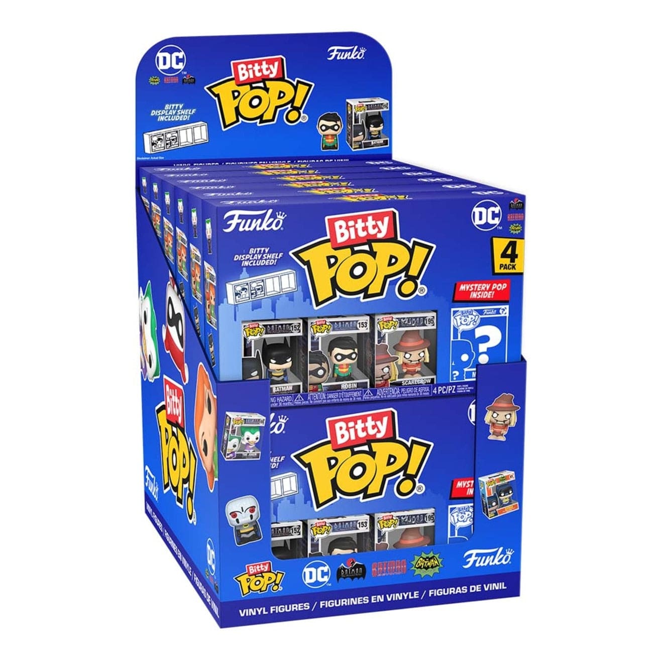 Funko Bitty POP: DC Asst S1 4 Pack Collectible Set 889698763394