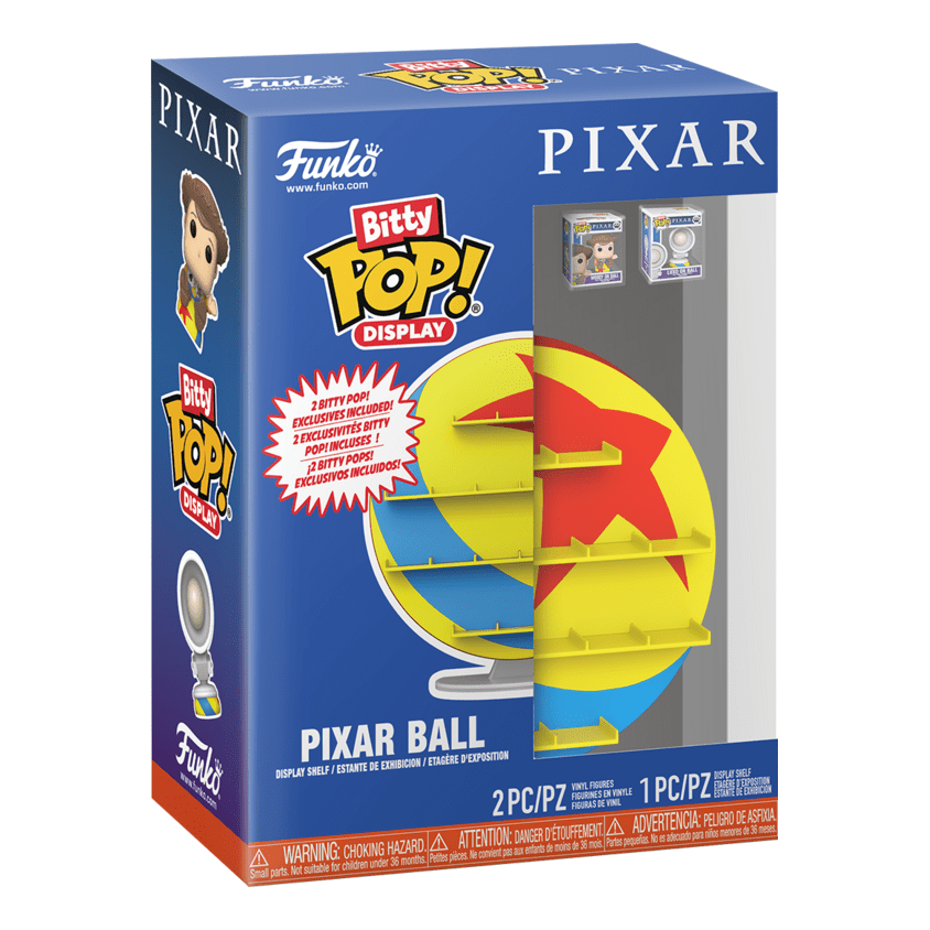 Funko – Bitty Pop! Display – Pixar – Pixar Ball 889698855136