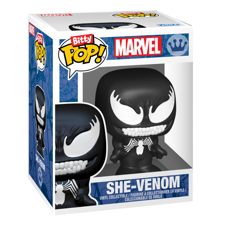 Funko – Bitty Pop! – Marvel – Spider-Man Venom 4 Pack 889698857031