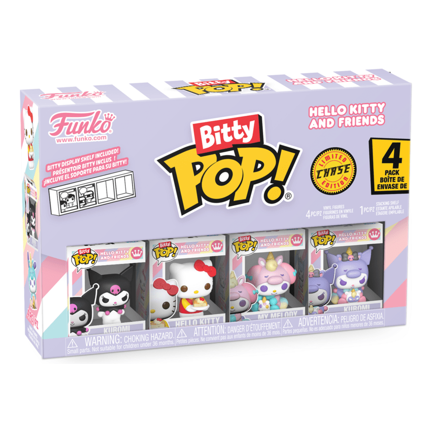 Funko – Bitty Pop! – Sanrio – Kuromi 4 Pack 889698857154