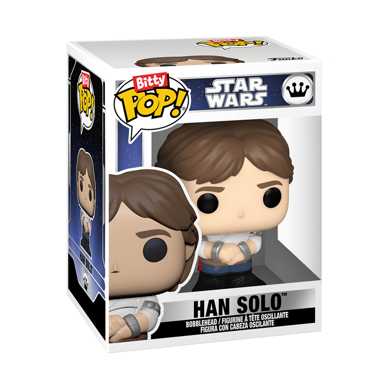 Funko Bitty POP: Star Wars ESB - P Leia & Han Solo 2 Pk 889698889421