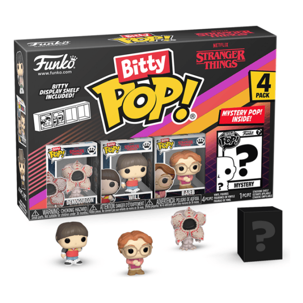 Funko Bitty Pop! Stranger Things - Demogorgon 4 Pack 889698836616