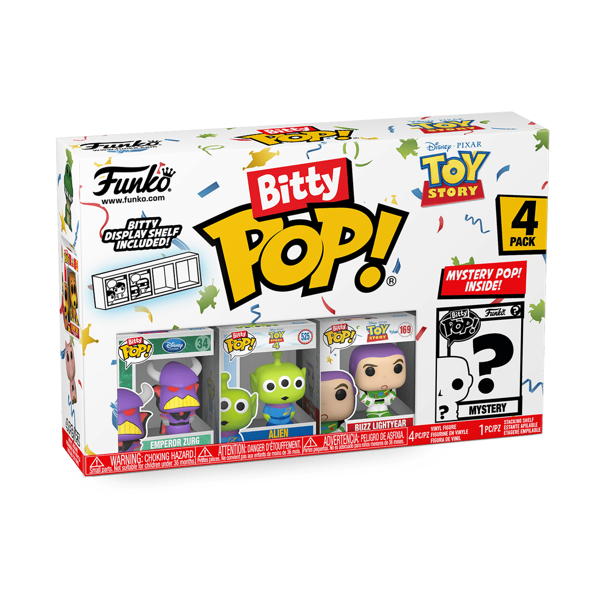 Funko Bitty POP: Toy Story Asst 4 Pack Collectible Set 889698730433