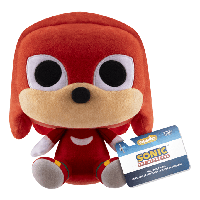 Funko – Plush 7in – Sonic – Knuckles Soft Toy Collectible