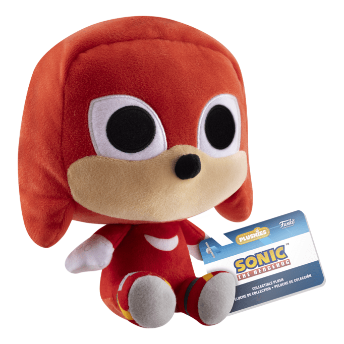 Funko – Plush 7in – Sonic – Knuckles Soft Toy Collectible
