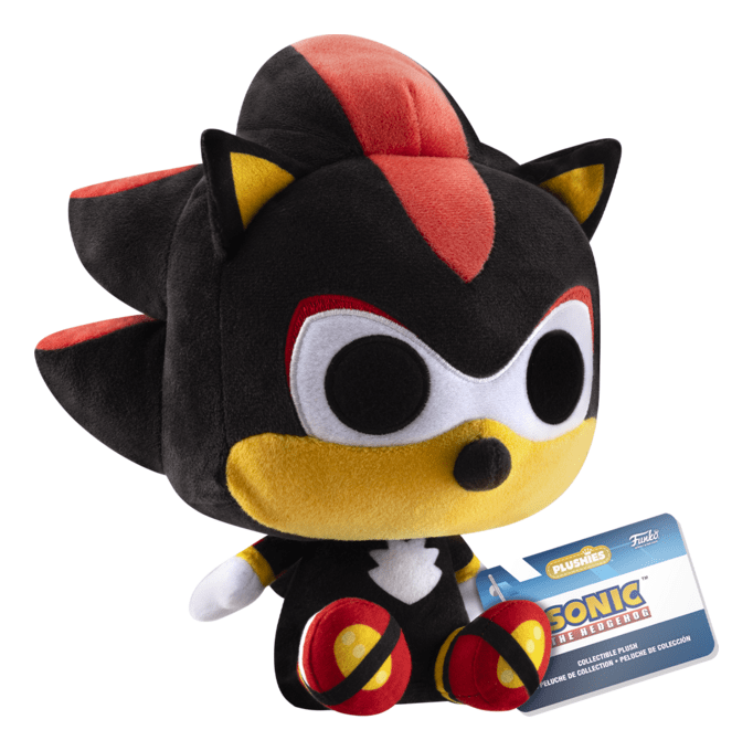 Funko – Plush 7in – Sonic – Shadow the Hedgehog Soft Toy