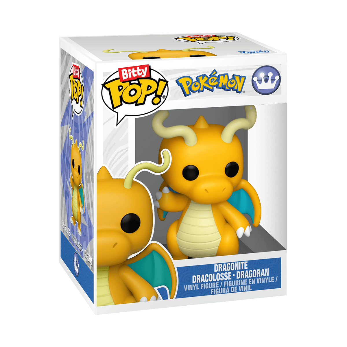 Funko Pokémon Bitty POP! Poké Ball Display Shelf with 2 Exclusive Figures 889698923064